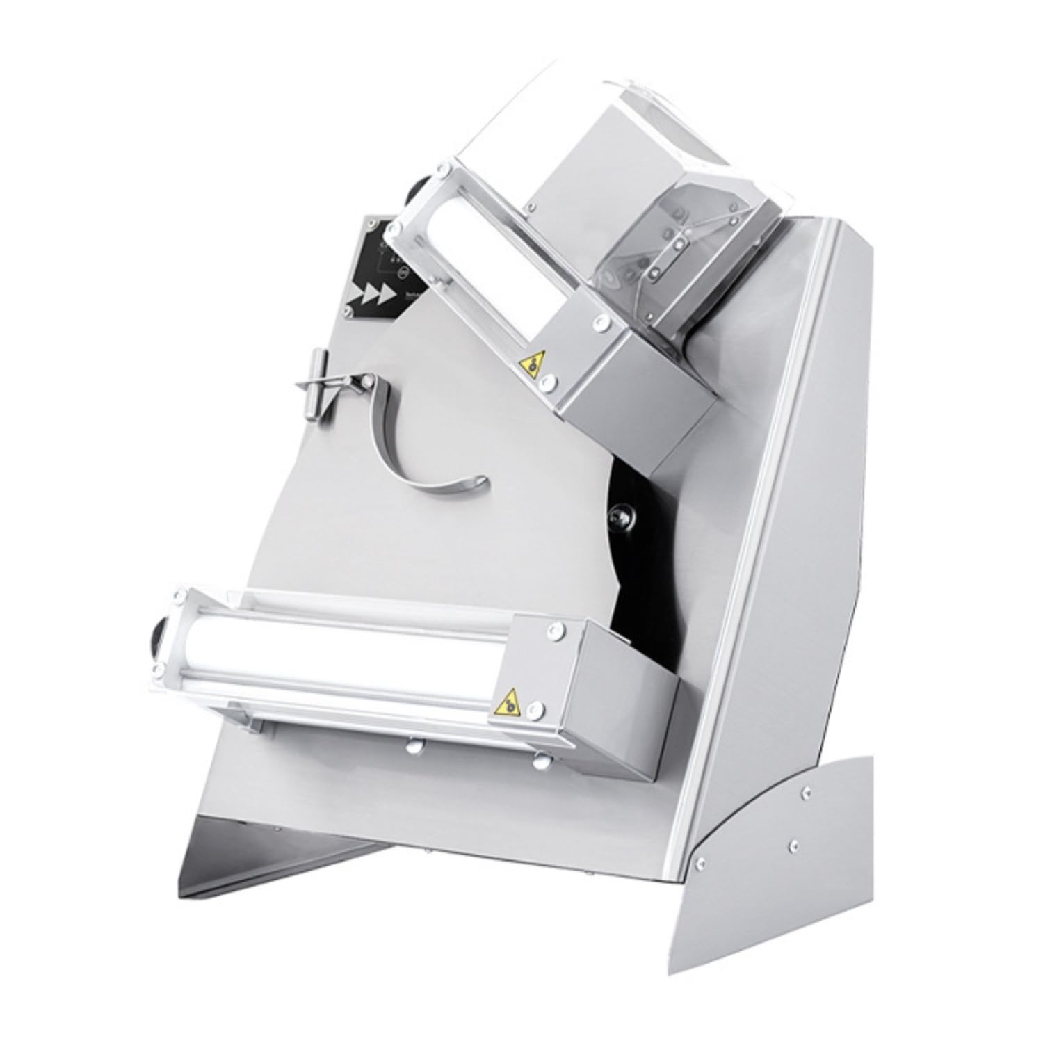 Façonneuse à Pizza Électronique 2 Rouleaux - Laminoir et Formeuse à Pizza - Ø 40 cm - Touch & Go - Acier Inox - Précision et Rapidité - Idéale pour Pizzerias et Restaurants
