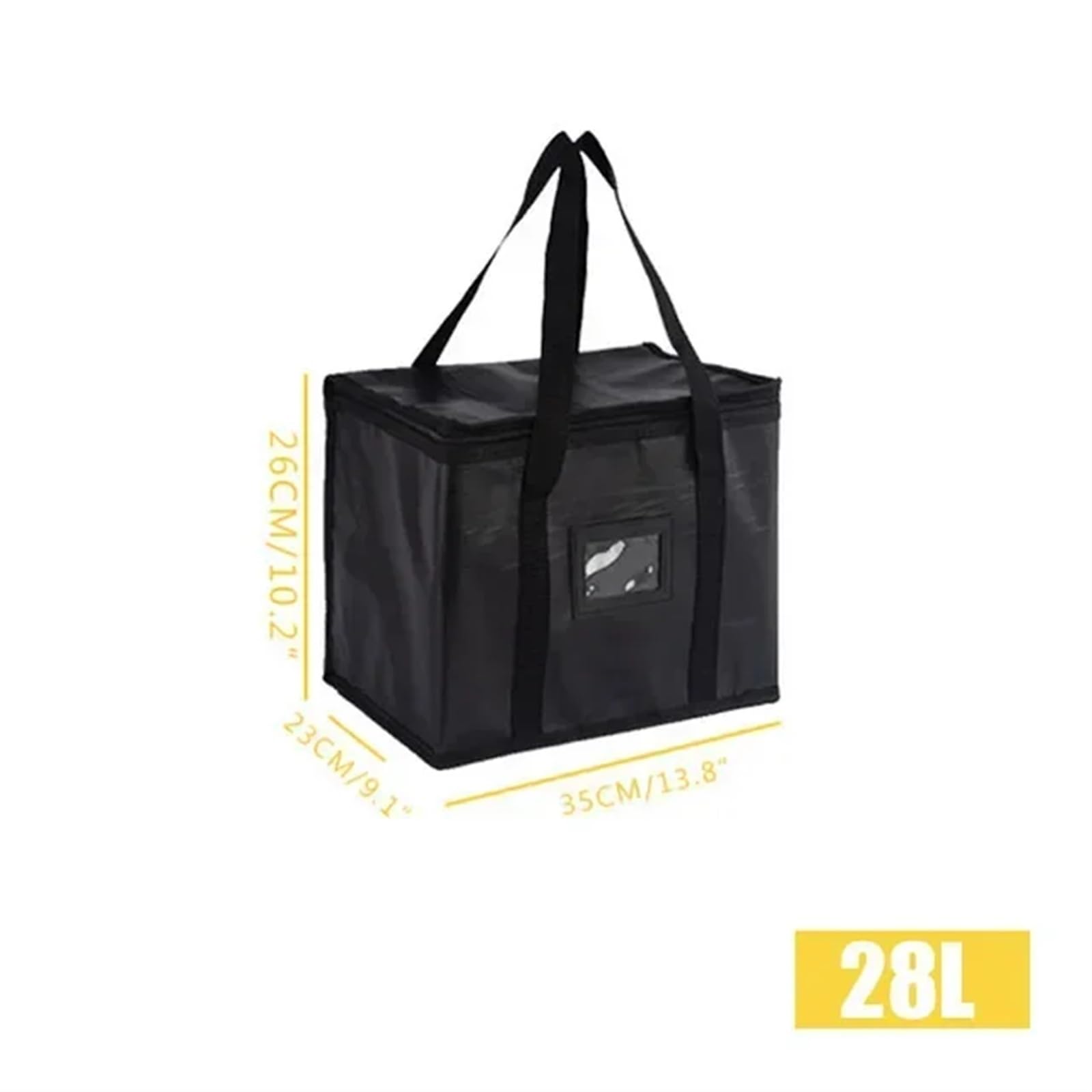 Bolsa térmica aislante, Bolsa de entrega de alimentos con aislamiento for camping y picnic 16L-70L(28l-2pcs)