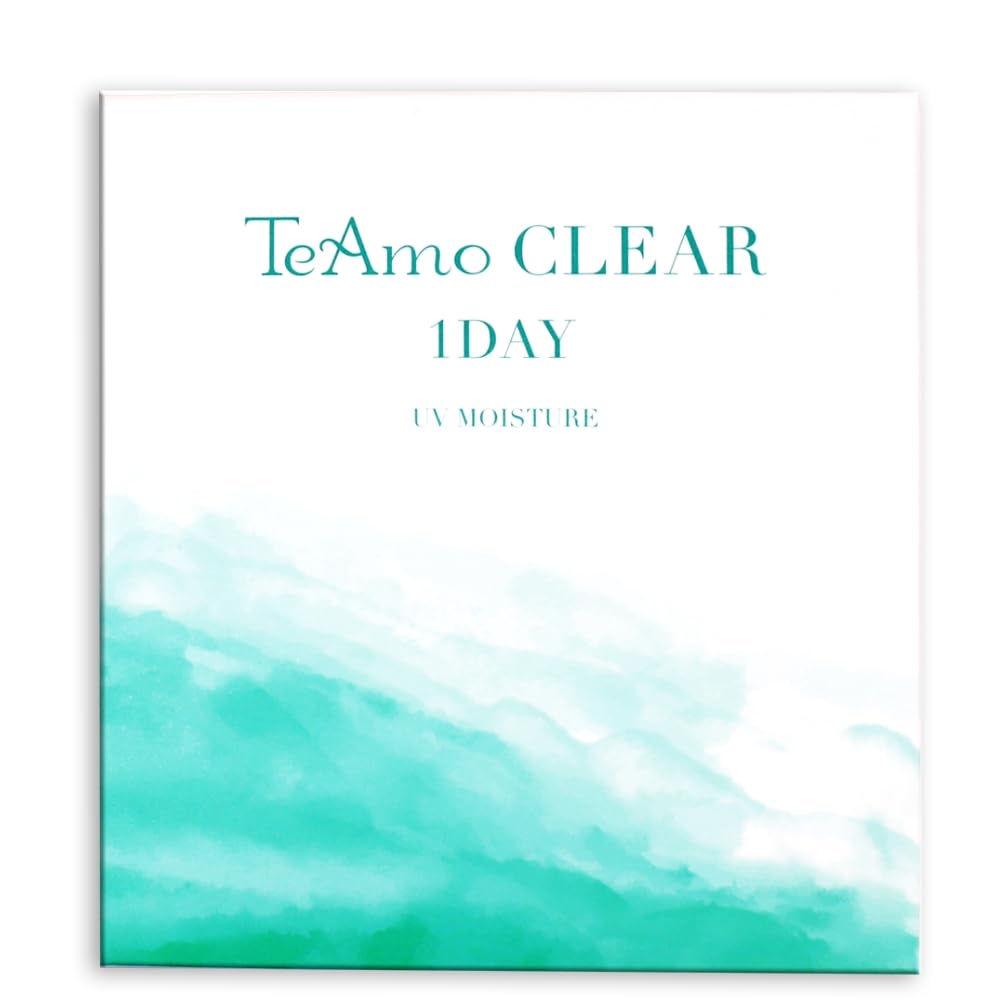 TeAmo 1DAY CLEAR 高含水 【30枚×1箱】 1日使い捨て コンタ…