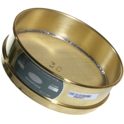 Advantech Brass Brush Sieves, 8