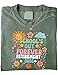 Schools Out Forever Retirement 2026 Boho Floral Teacher T-Shirt Groovy Retired 2026 Shirts for Women Men Retirement Gifts for Men Women Retired Teachers