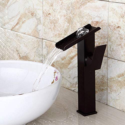 Robinet de salle de bain cascade en laiton finition luxe - 4