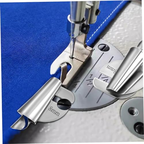 3 Piezas Pie Prensatelas para Máquina de Coser Hemmer miniatura 5
