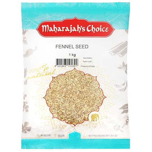 Maharajah's Choice Fennel Seeds, 1 kg