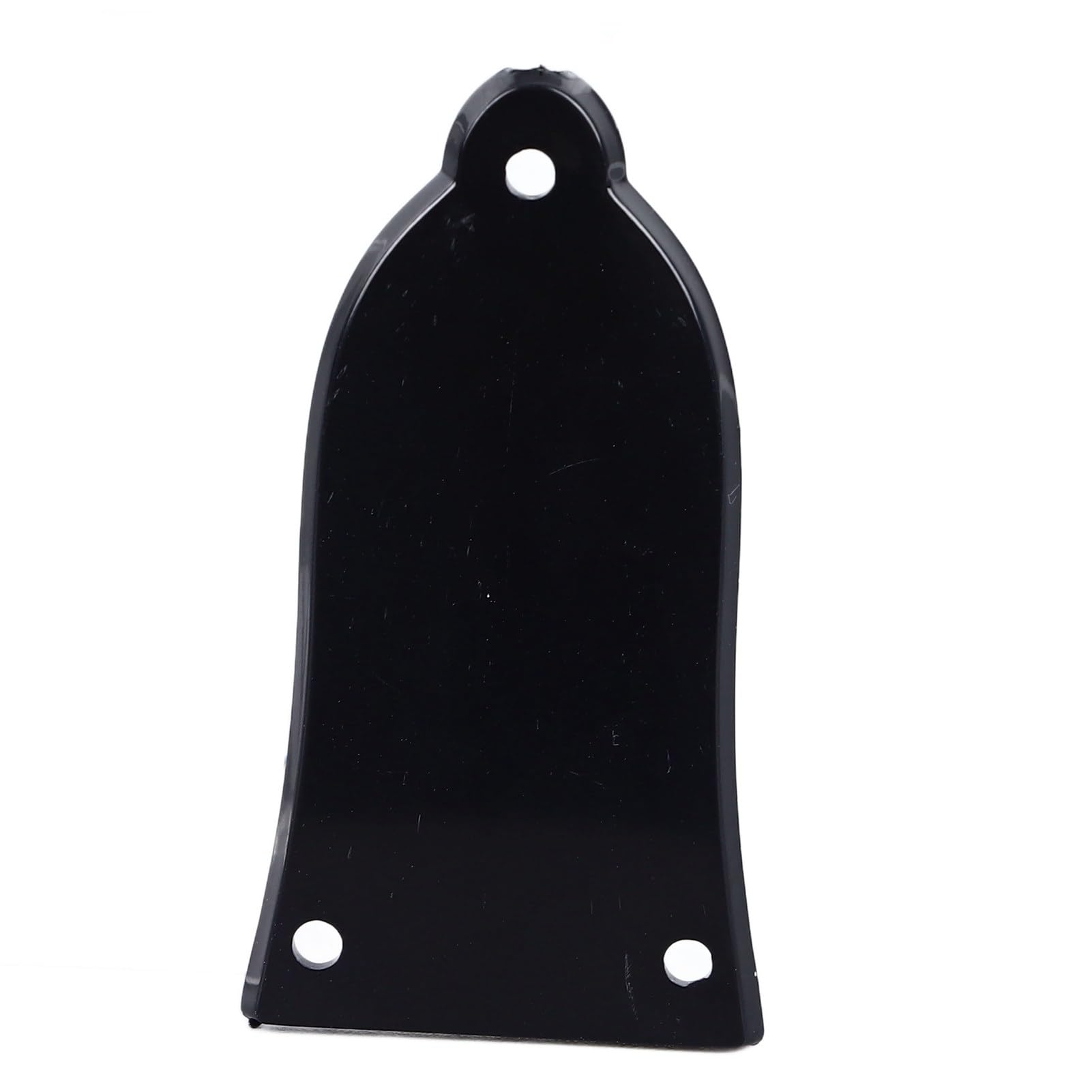 Truss Rod Cover, Guitar Tuning Rod Cover with 3 Holes, Unique Appearance, Good Strength for Practicing (GR47 Black)