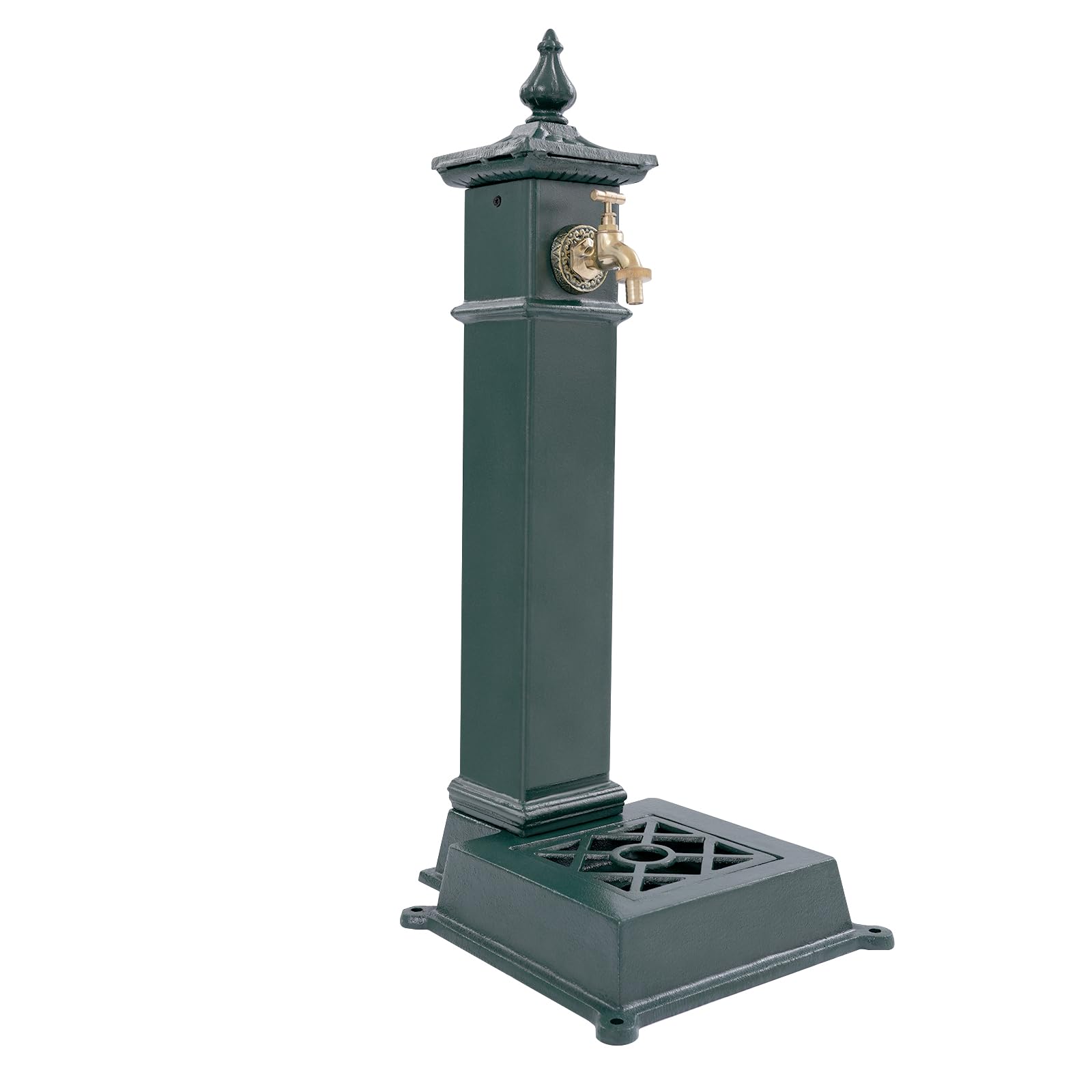 Outdoor Water Column with Faucet, Freestanding Floor Mounted Faucet, Outdoor Antifreeze Faucet Water Dispenser Hydrant for Garden Farm Pasture Backyard Irrigation Washing