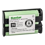 Kastar HHR-P107 Battery, Type 35, NI-MH Rechargeable Cordless Telephone Battery 3.6V 900mAh, Replacement for Panasonic HHR-P107, HHR-P107A, HHR-P107A/1B (Detail Models in The Description)