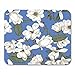 Produktbild AOHOT Mauspads Brown White Magnolias Flowers Botany Spring Blooming Trees Vegetable Pattern Garden Green Bouquet Mouse pad Mats 9.5" x 7.9" for Notebooks,Desktop Computers Mini Office Supplies