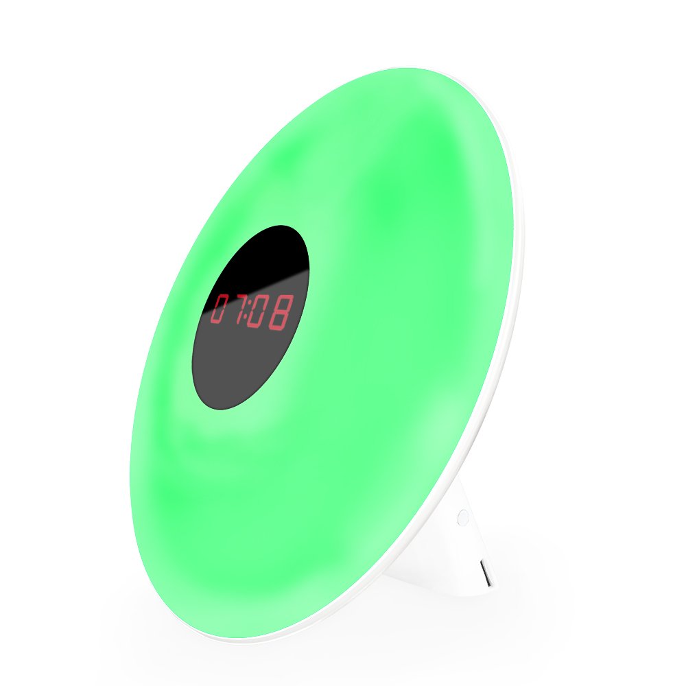 Wifi Hidden Spy Camera - HD Wireless Security Camera Desk Lamp with App Live Video, Motion Detection, Ball-Switch Alarm, Multi-color LED Lighting and PM2.5 Sensor, Nanny Camera and Baby Monitor