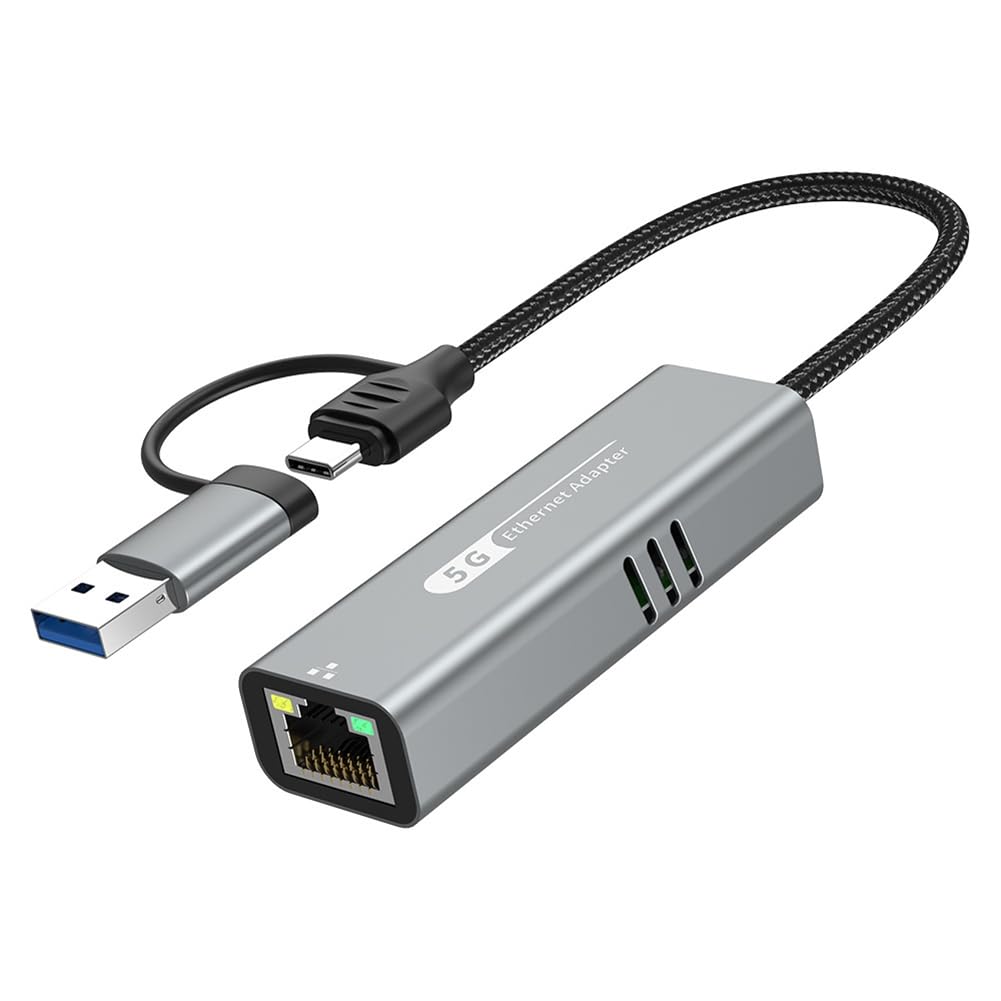 Amazon.com: Lhnjimrsy USB 3.2 to 5Gbps Ethernet Adapter RTL8157