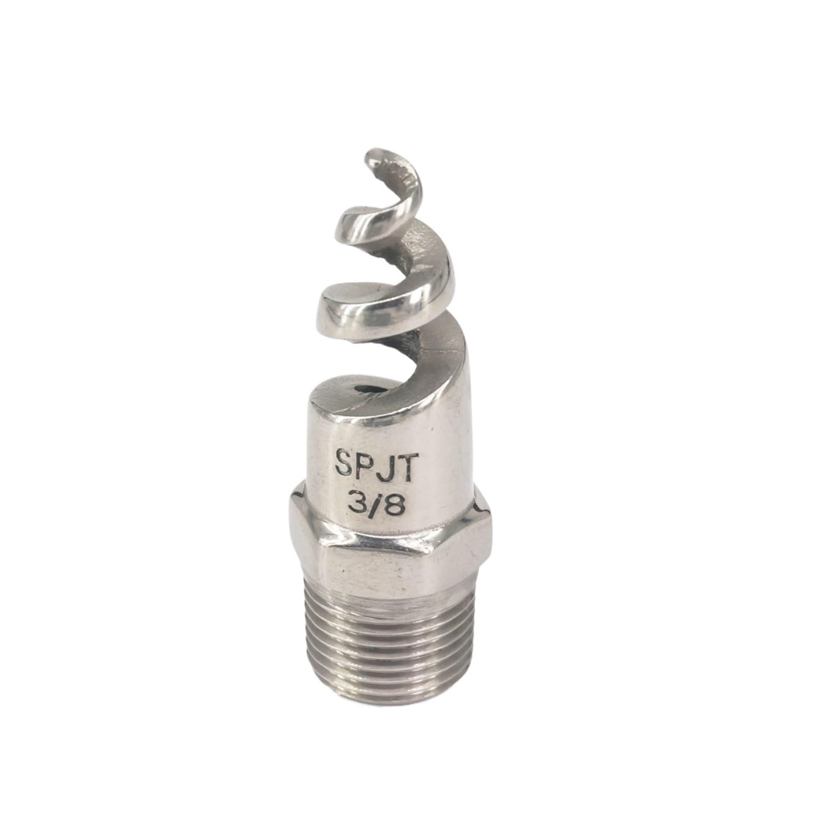 Evwgnpqrv 1 Full Cone Spiral Nozzles, 316L Stainless Steel Spiral Cone Atomizing Nozzle /4-In For De.ing(1)