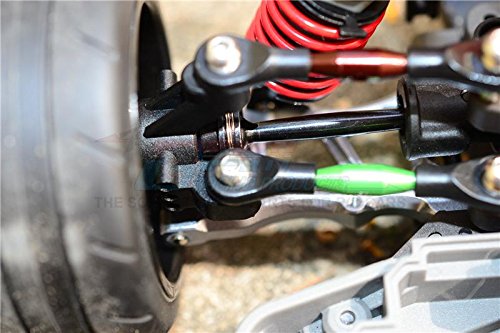 Harden Steel #45 Rear CVD Shaft for 1/10 Traxxas GT 4-Tec 2.0 83056-4/4-Tec 3.0 93054-4 - 1Pr Set Black