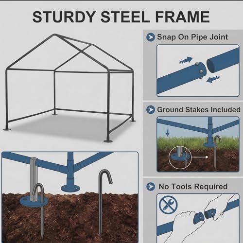Yokaniwa 4'x4' Outdoor Pet Shelter