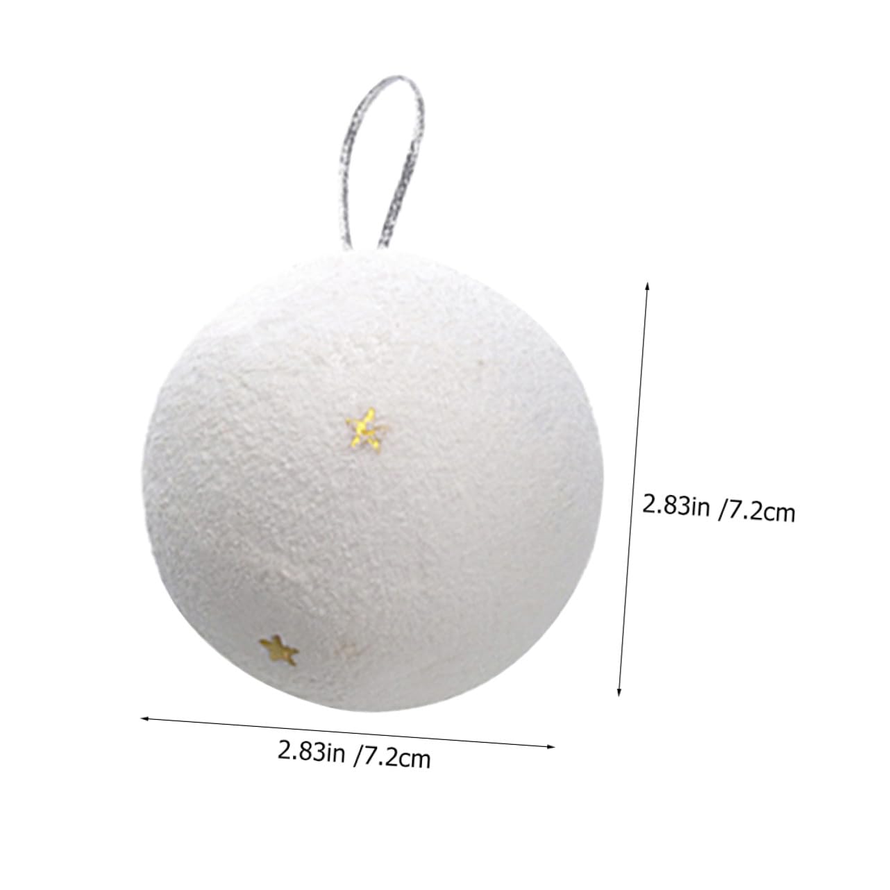 ABOOFAN 48piezas Adornos Navideños De Bolas De Colgantes para Decoración De Árbol De Navidad Accesorios Creativos para Crear Festivo Hogar y Eventos