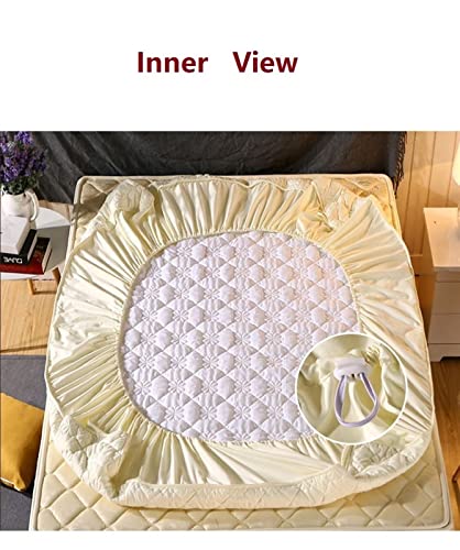 Sábana ajustable acolchada para renovar tu cama Queen 2