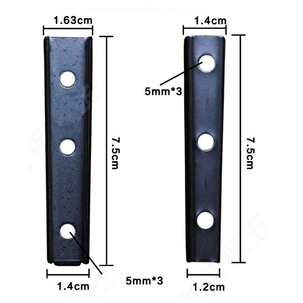 Buy KAIISSA 6 Pair Concealed Headboard Panel Wall Fixing Brackets