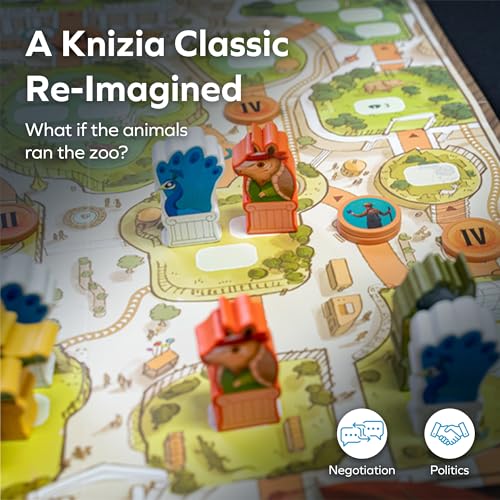 Zoo Vadis juego de mesa de estrategia para 3-7 jugadores miniatura 2