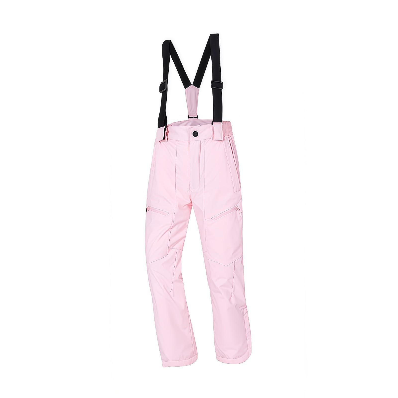 Generisch Combinaison de ski pour garçons et filles - Pantalon de ski - Avec bretelles réglables - Salopette de ski - Combinaison de ski - Coupe-vent - Sport - Vêtement de ski