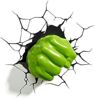 Light 816733002194 3D FX Marvel Hulk, Zielony