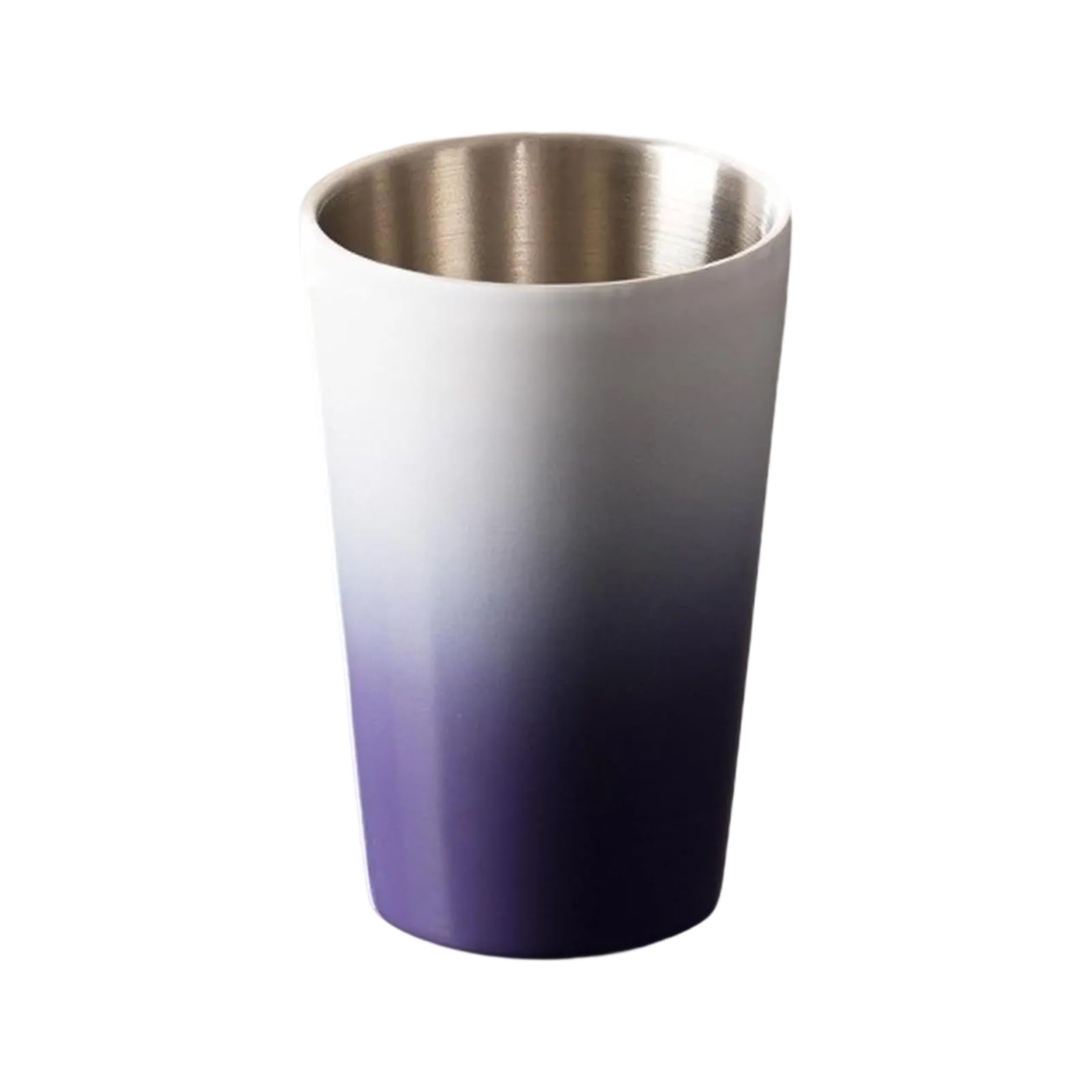 Xinsheinelry Wall Mug for Outdoor Camping Stainless Steel Beverage Drinking Cup Resistant Water Glass for Home Camping Mug