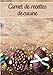 Produktbild Carnet de recettes de cuisine: Carnet de cuisine - thème pâques | livre de cuisine à compléter | 90 pages vierges | Noter vos recettes et créations de ... Cadeau pour Boulanger, Pâtissier, Cuisinier.