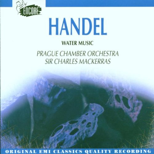 Water Music [Audio CD] Handel; Mackerras and Prague Chamber Orchestra