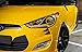 Sequence Front Head Lamp Devil's Claw Point Emblem Molding Kit 4pc (Fits: Hyundai Veloster + Veloster Turbo)