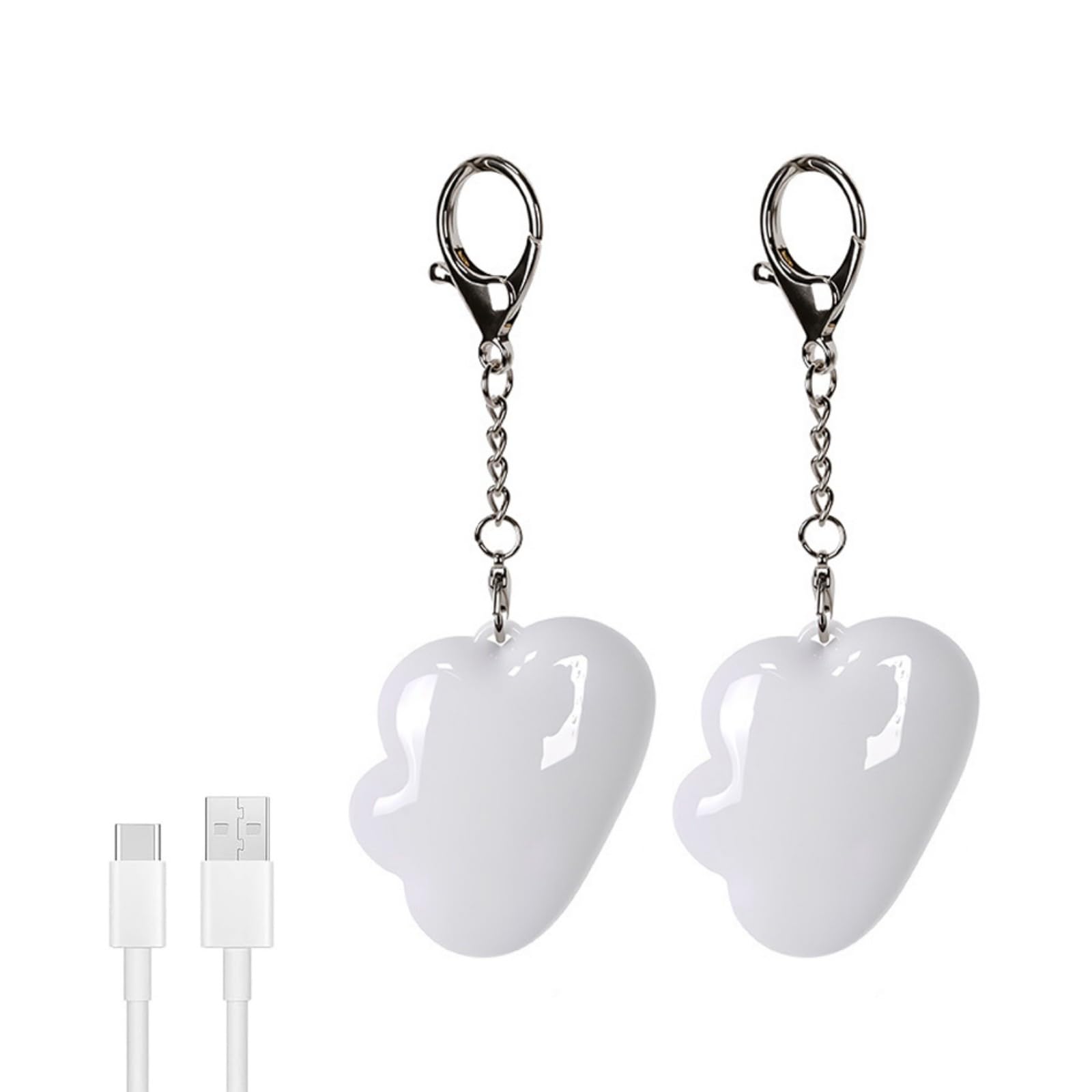 Kaeltsyn Portable Cloud Shape Touch Sensitive Night Lamp Rechargeable Wallet Handbag Light for Keys Bags Bedside Enduring Touch Sensitive Cloud Shape Light