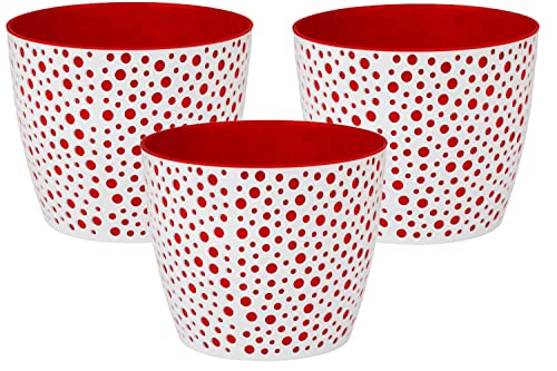 Home Garden Ornaments Plant Pots Indoor, Indoor Plant Pot, Vero Decorative Flower Pots with Basket and Insert