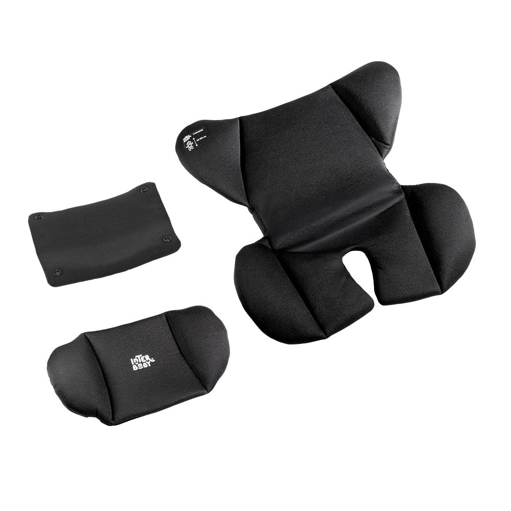Interbaby Silla Coche Bebé PAX i-Size ISOFIX 360° Grupo 0+1+2+3 (Negro) | Silla auto giratoria 360 reclinable 40-150 cm, reductor recién nacido, protección lateral SPS, pata de apoyo