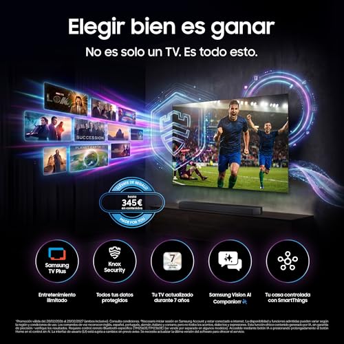 Miniatura 6 de Samsung TV Crystal 4K AI U7005H 55" Smart TV con IA