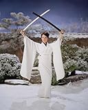 Lucy Liu holds swords aloft as O-Ren Ishii 24x36 inch poster