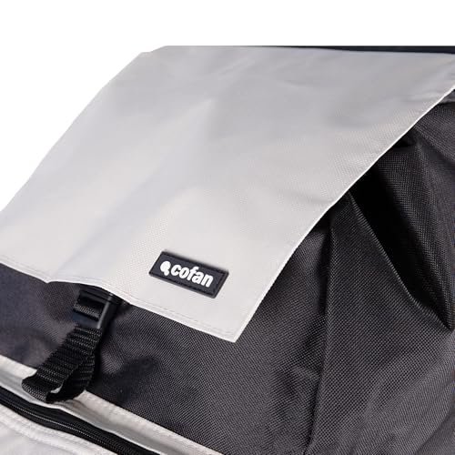 Carro de la compra plegable Cofan de aluminio con gran capacidad de carga 5