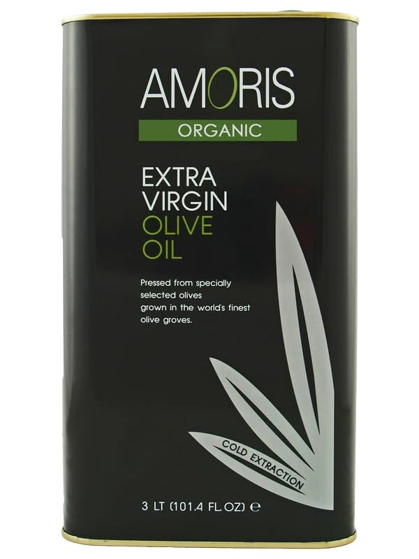 Amoris Aceite de oliva extra virgen orgánico 3 L lata