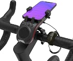 Multifunctional Bike Speaker & Phone Holder - Bicycle Headlight, Horn, Microphone, Ideal for Mountain & Road Cycling