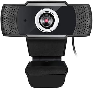 Adesso CyberTrack H4, 1080p HD Webcam, built in microphone, USB Webcam, Plug and Play Desktop and Laptop Webcam for Windows Mac OS, for Video conferencing, Calling Streaming, Gaming, Online Classes