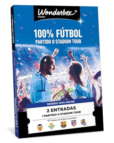 Tick&Box - Caja Regalo - Fútbol - 2 entradas para 1 Partido a Elegir Entre los Top Equipos españoles - Idea Regalo Supporters