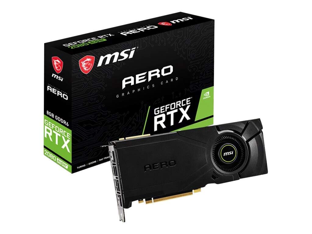 MSI Gaming GeForce RTX 2080 Super 8GB GDRR6 256-Bit HDMI/DP Nvlink Turing Architecture Overclocked G