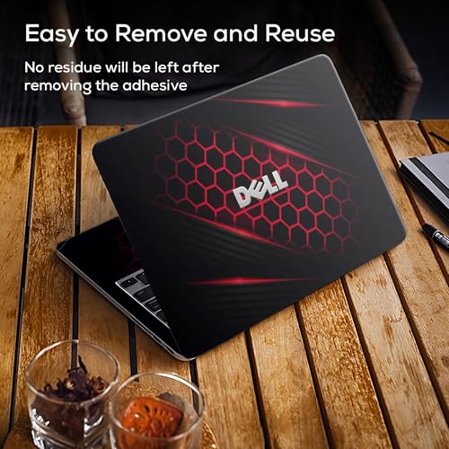 Image of Galaxsia DL-770 Full Body Vinyl Laptop Skin /Sticker /Cover Upto 15.6 Inches Laptops Laminated-Removable-HD Quality Compatible for Hp-Dell-Sony-Lenovo-Asus etc.(15x10 Inches)