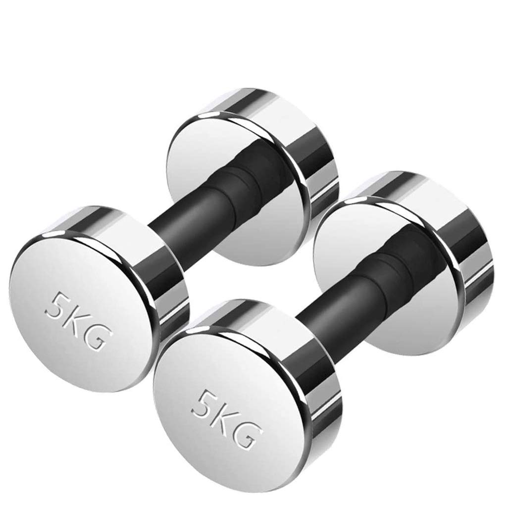 Neoprene Dumbbell Pairs by Day 1 Fitness Easy to Read Hand Weights for Muscle Toning Strength Building Weight