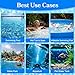 100PCS Multifunctional Chlorine Tablets for Swimming Pools, Hot Tubs & Spas - Cleaning Tablets for Inflatable Spas & Pool Maintenance