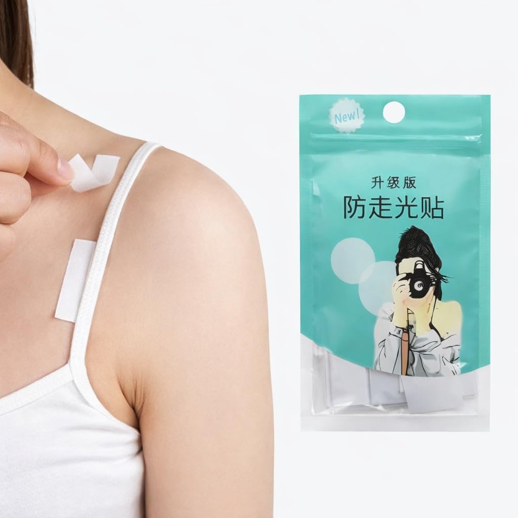 Invisible Double Sided Body Tape for Women Fashion Clothing Tape for Deep Neck Dresses Saree Tops and Blouses Transparent Skin Friendly Cloth Fixing Tape (1)-image-1