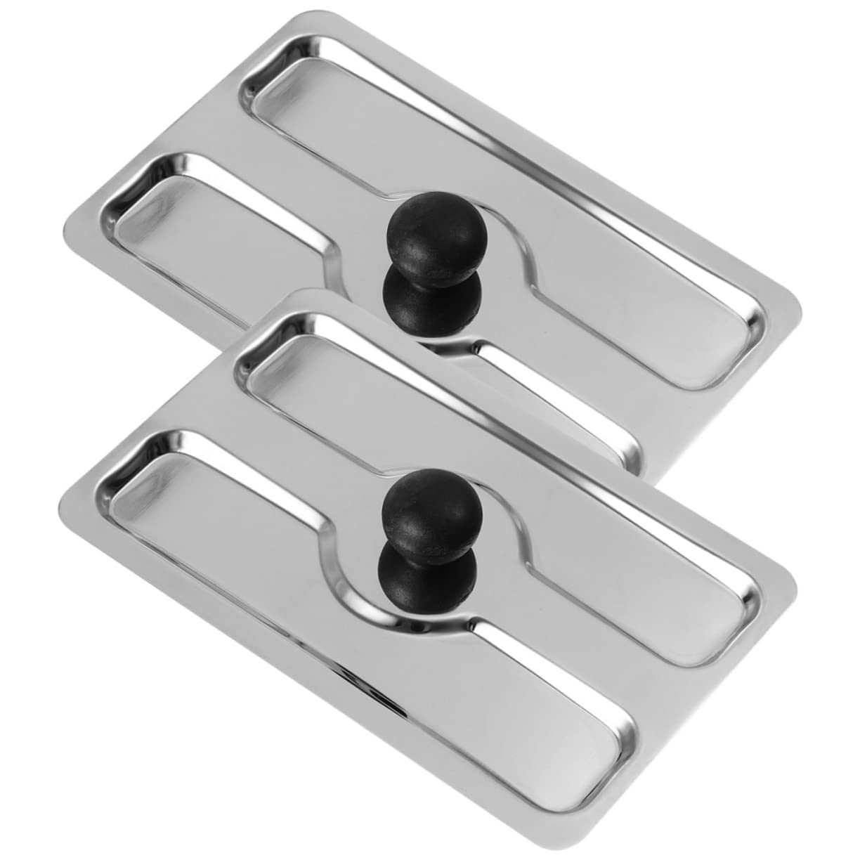 MAGICLULU 2 Piezas Cubierta Para Máquina De Hacer Pan Tapa De Tostadora Metálica Tapa Superior De Tostadora Para Electrodomésticos Hogar Para Panificadora De Cocina