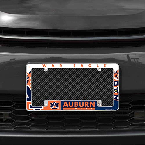 Rico Industries NHL Hockey New York Rangers Classic 12" x 6" Chrome All Over Automotive License Plate Frame for Car/Truck/SUV (2 Pack) - Image 3