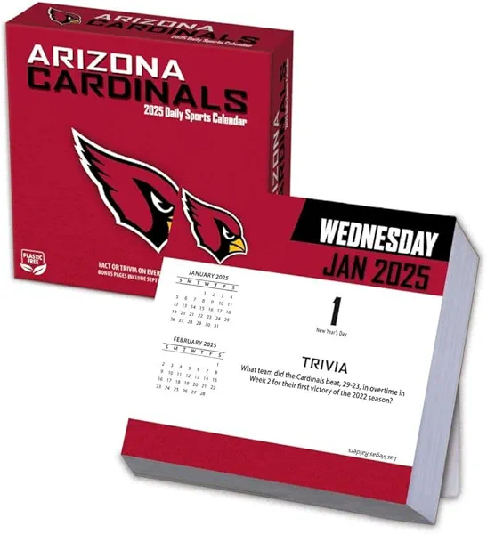 Turner Sports Arizona Cardinals 2025 Box Calendar (25998053028)