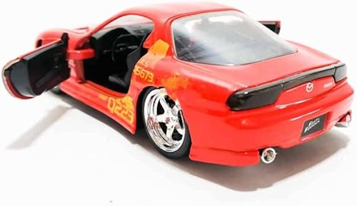 Miniatura 5 de Juliu's Mazda RX-7, Rápido y Furioso - Jada Toys 31442-132 Escala Diecast Model Coche de juguete
