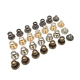 leathercraft rivets screw rivets knob 60pcs/lot use for purse / wallet Size: Head in 5mm, Base in 8mm, Height in 8mm