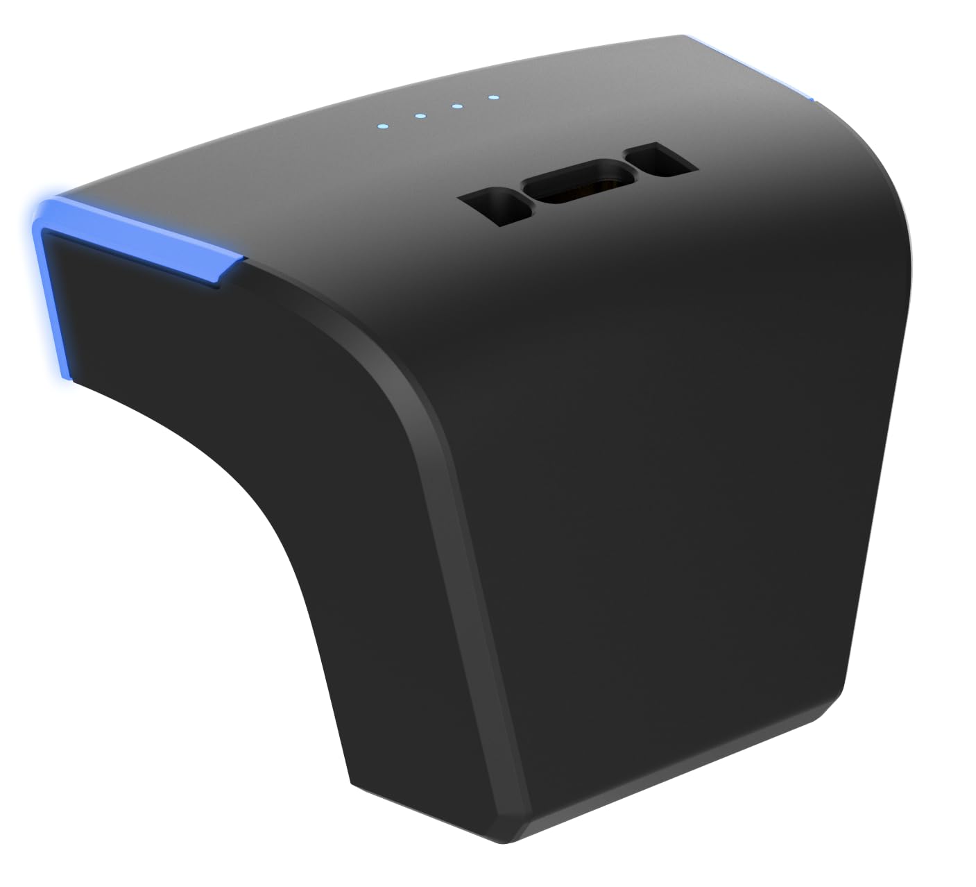 Nyko – Power Pak Edge – 1100mAh Rechargeable Battery Pack for PS4 DualSense Edge Controller – Charge Kit for PlayStation 5 Control – LED Indicators & Glow 3-Foot USB-C Charge Cable Included - Image 2