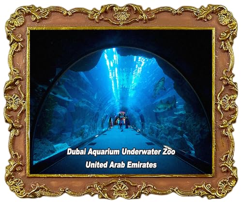 Dubai Aquarium Underwater Zoo Fridge Magnet