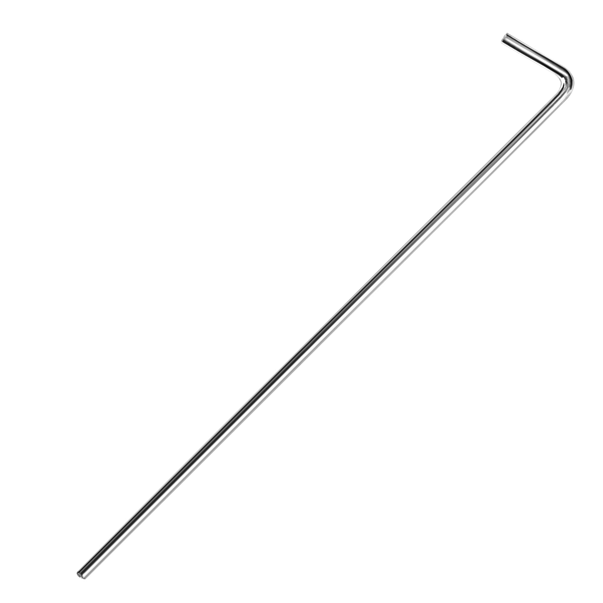 COM-FOUR® 12x sledzie do namiotu wykonane ze stali, dlugie i wytrzymale | idealne na normalne i twarde podloze - Ø 4 mm